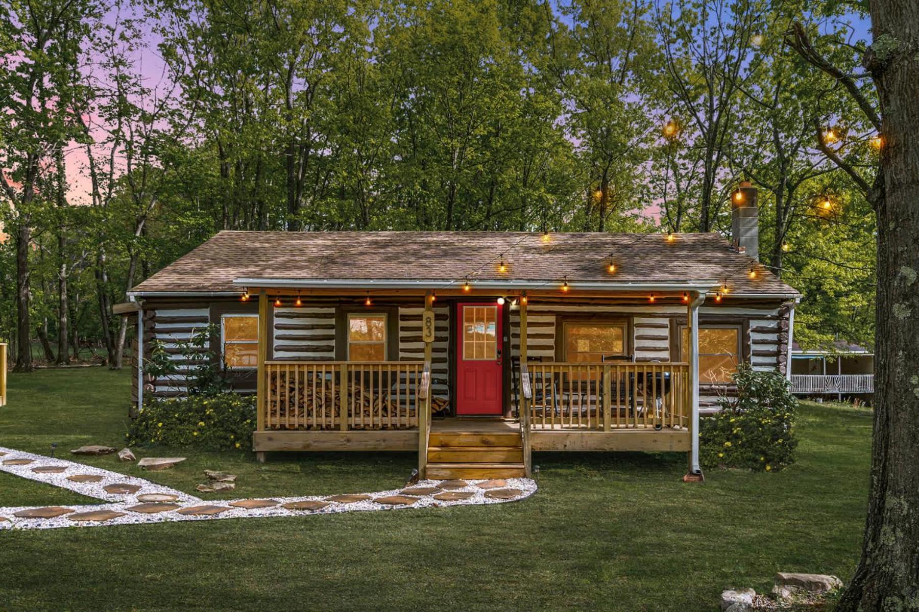 Modernized Log Cabin W Hot Tub Fire Pit & Views Berkeley Springs Ngoại thất bức ảnh